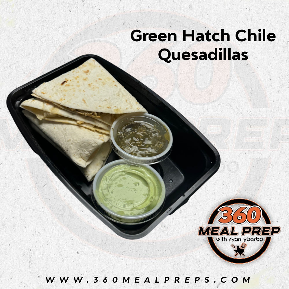 Green Hatch Chile Quesadillas