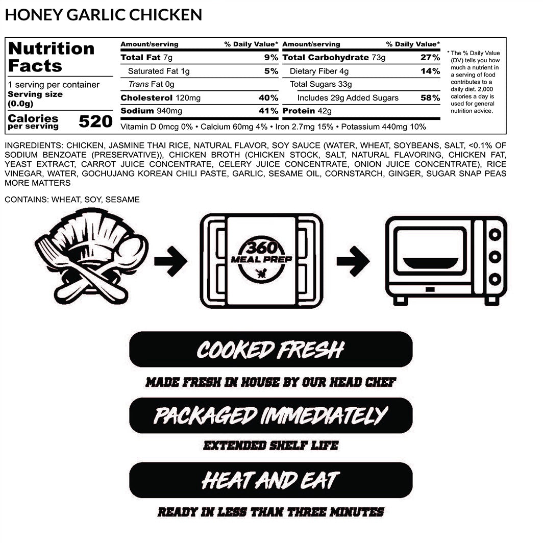 Honey Garlic Chicken