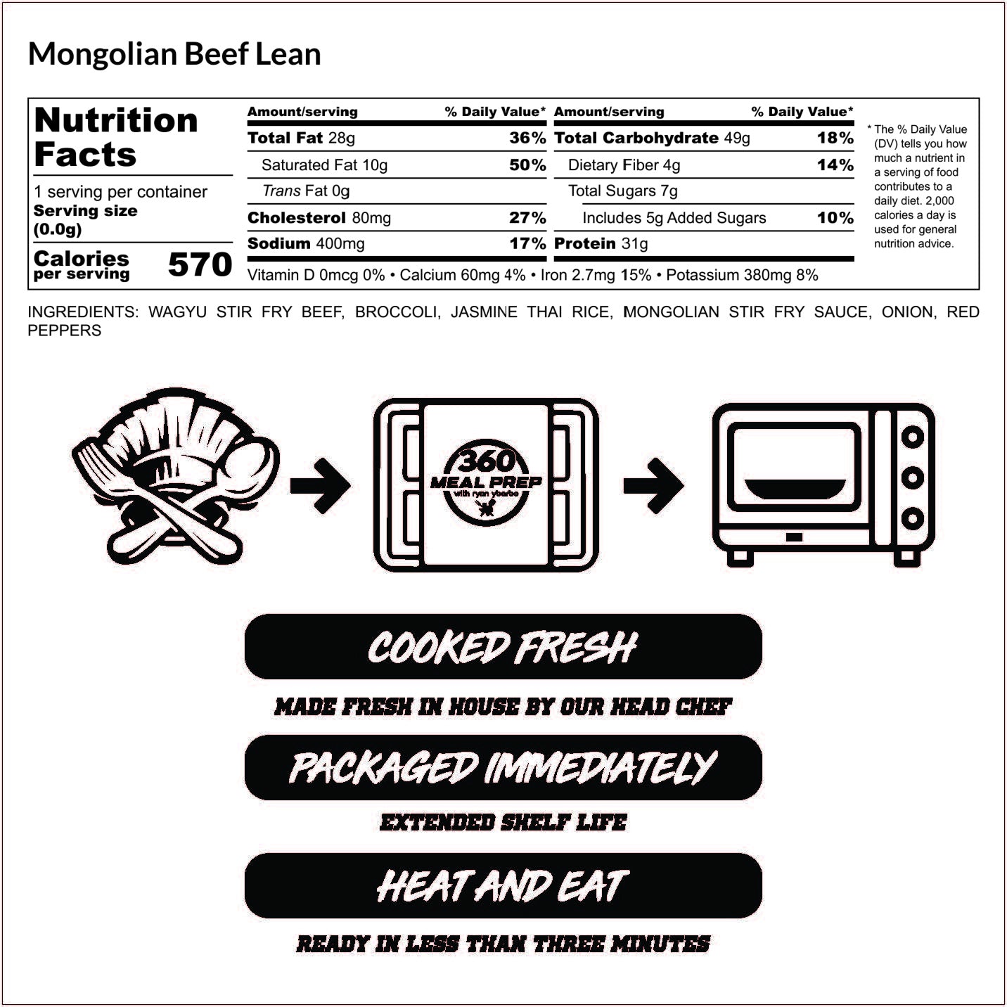 Mongolian Beef Stir Fry