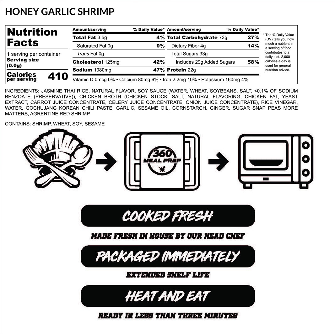 Honey Garlic Shrimp