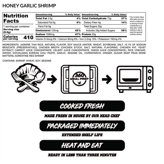 Honey Garlic Shrimp