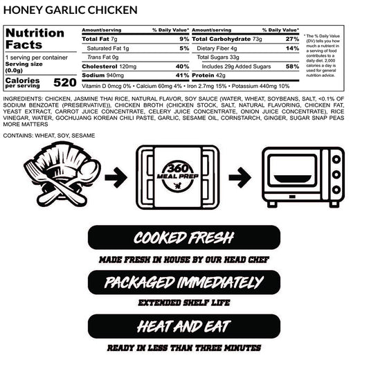 Honey Garlic Chicken