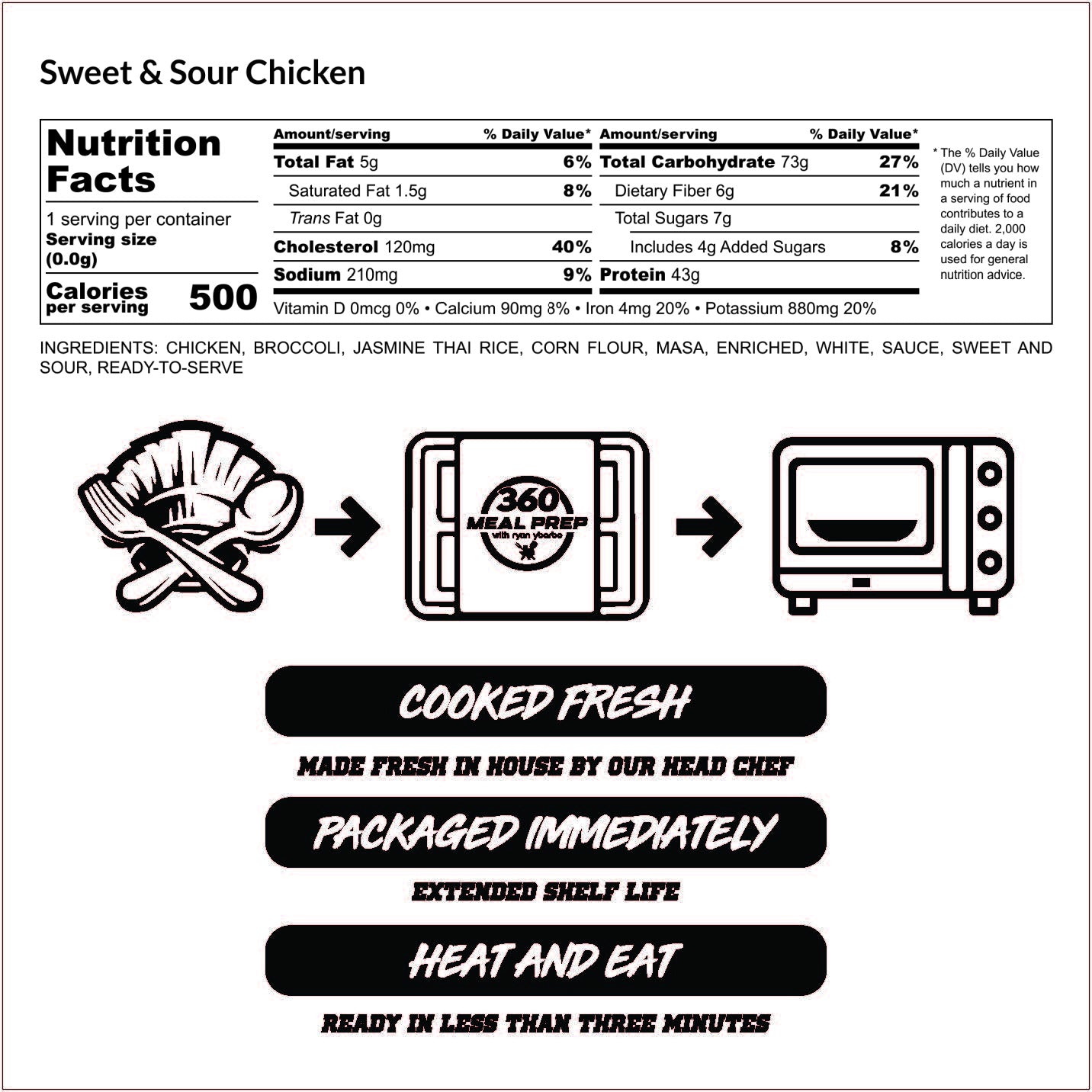 Sweet & Sour Chicken (Gluten Free)