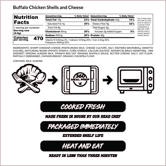 Buffalo Chicken Mac & Cheese